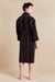 Mozart Men's Dressing Gown - Model Back | Bown of London